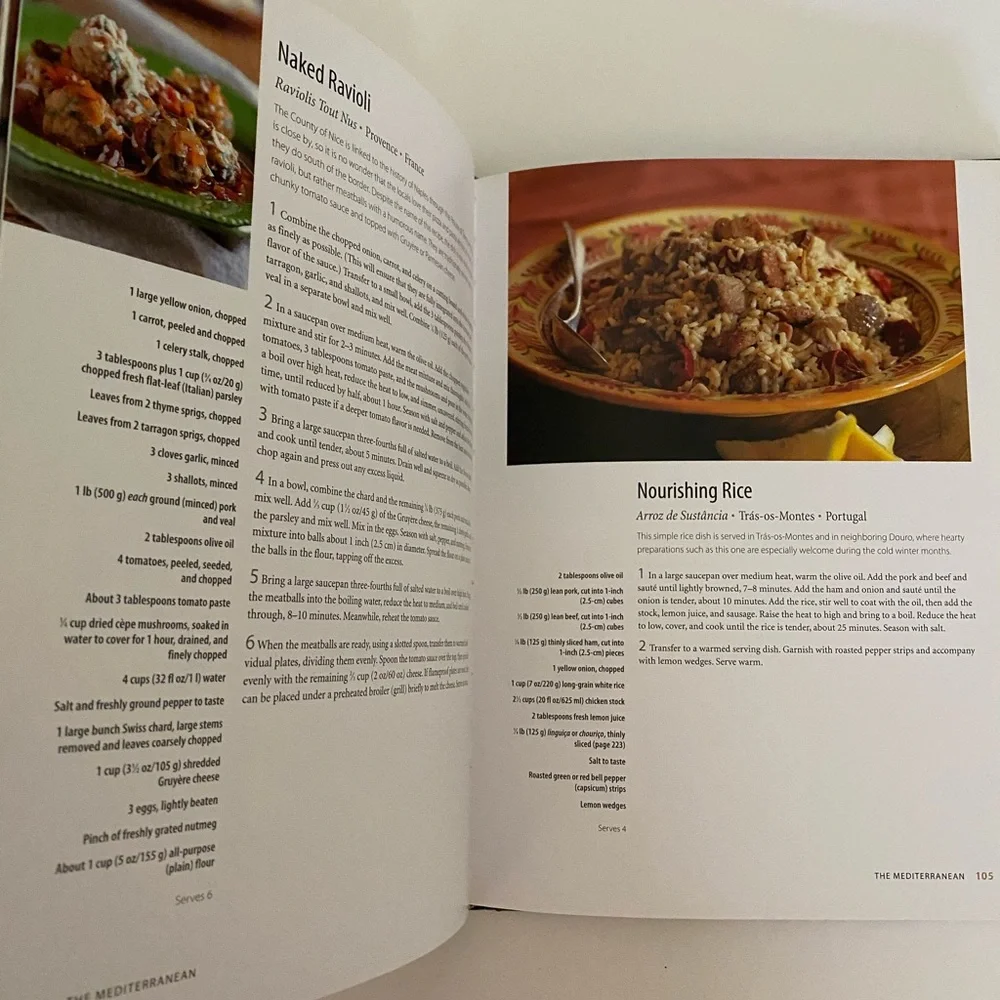 Williams Sonoma Savoring Pasta & Rice Recipe Book